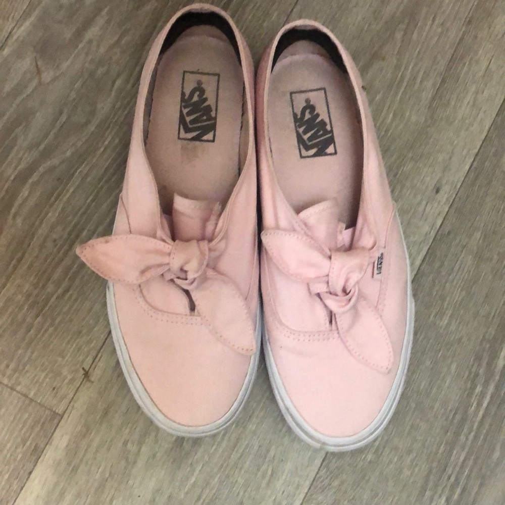 Pink Bow Vans